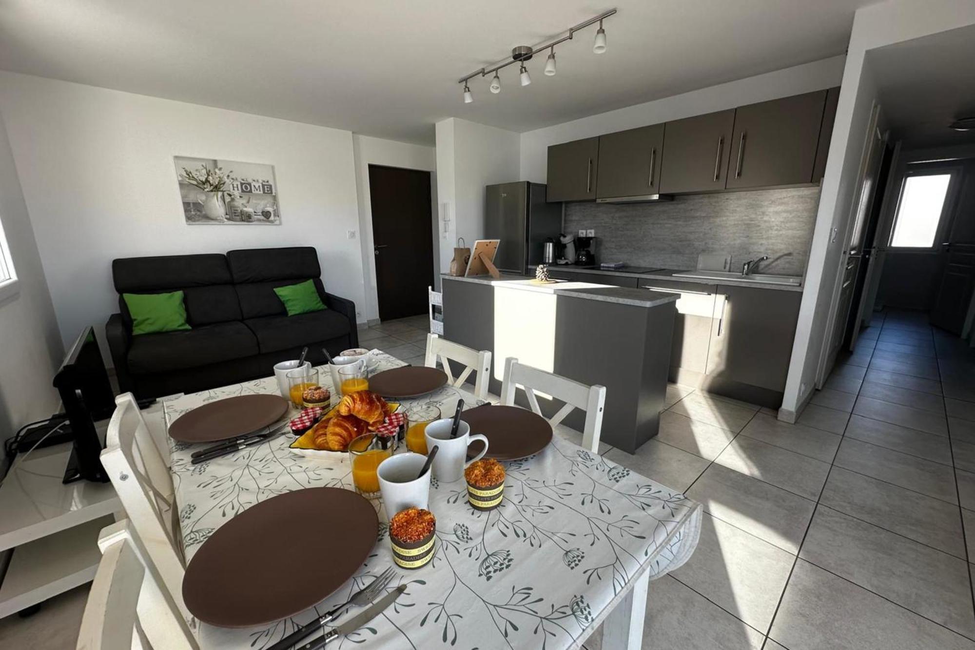 La Roseliere Appartement 2 Chambres 6 Couchages A 400 M De La Plage Ле-Гро-дю-Руа Экстерьер фото