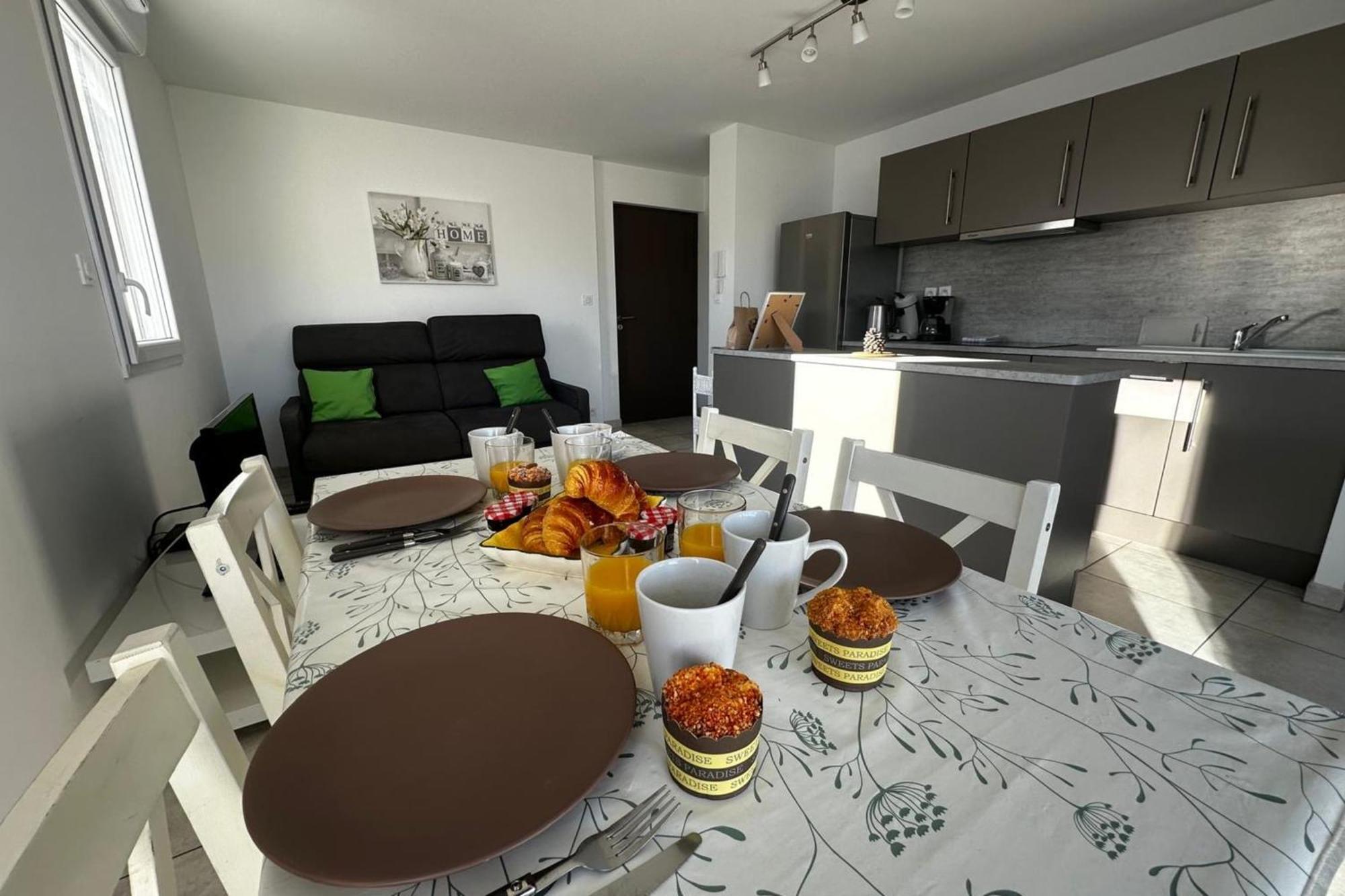 La Roseliere Appartement 2 Chambres 6 Couchages A 400 M De La Plage Ле-Гро-дю-Руа Экстерьер фото